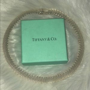 Tiffany & co Somerset mesh necklace